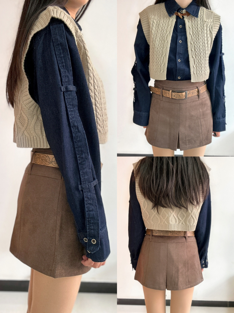 168 | 53kg 松未韵一平替套装上身三视图 自费纯分享 93cheese奶酪