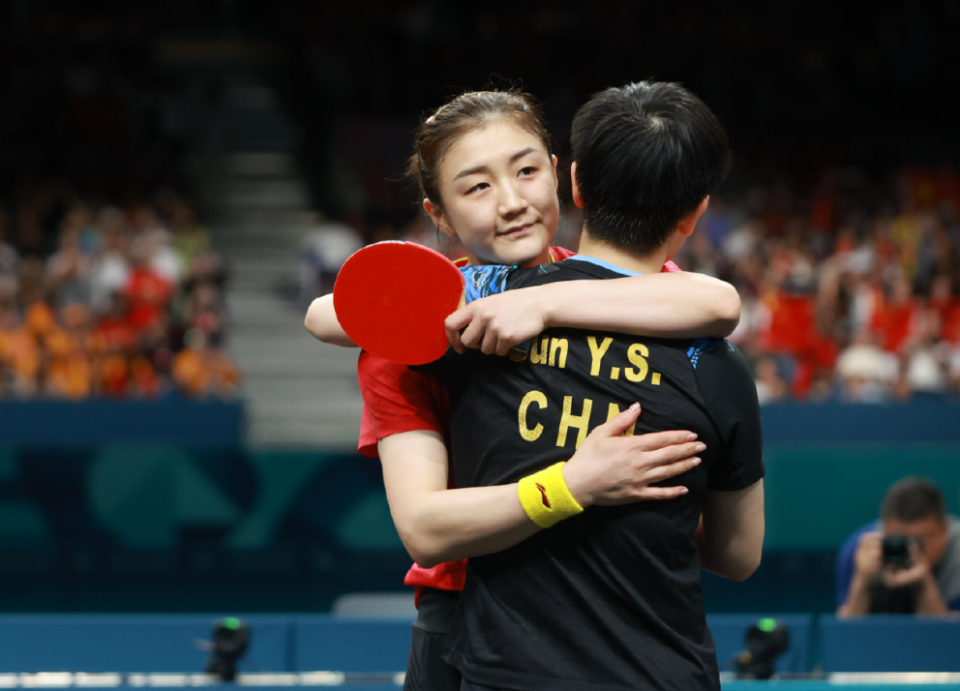 威海女乒 世界杯陈 梦对韩莹相关图片2