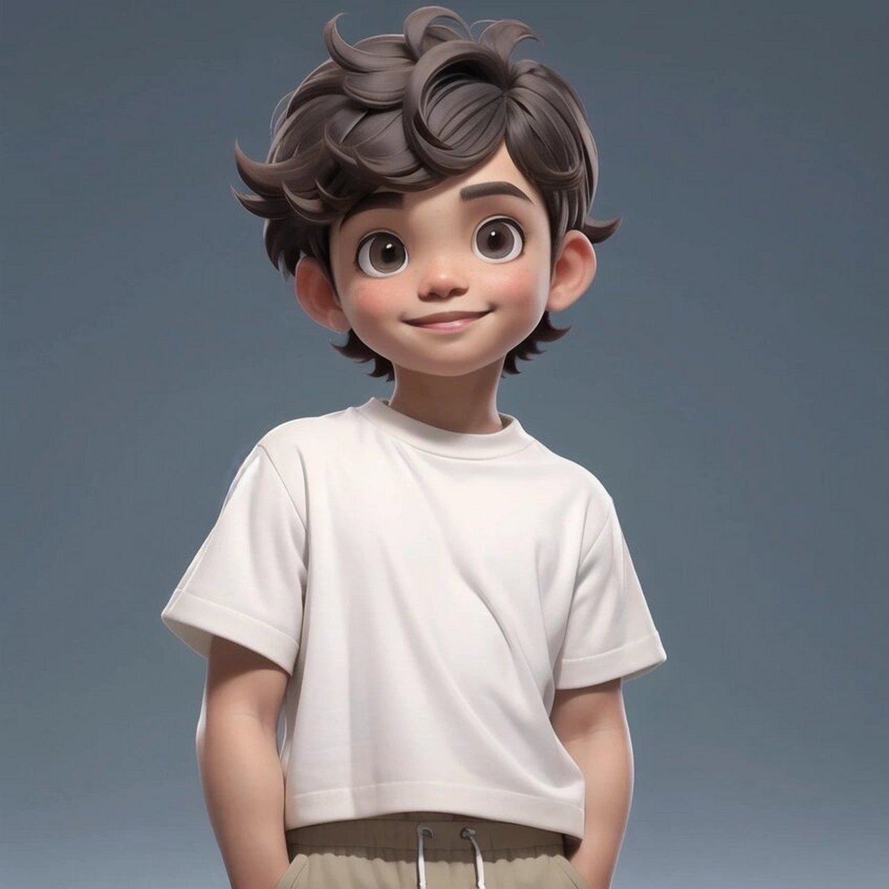 3d皮克斯风格头像果然很可爱! 太可爱啦!