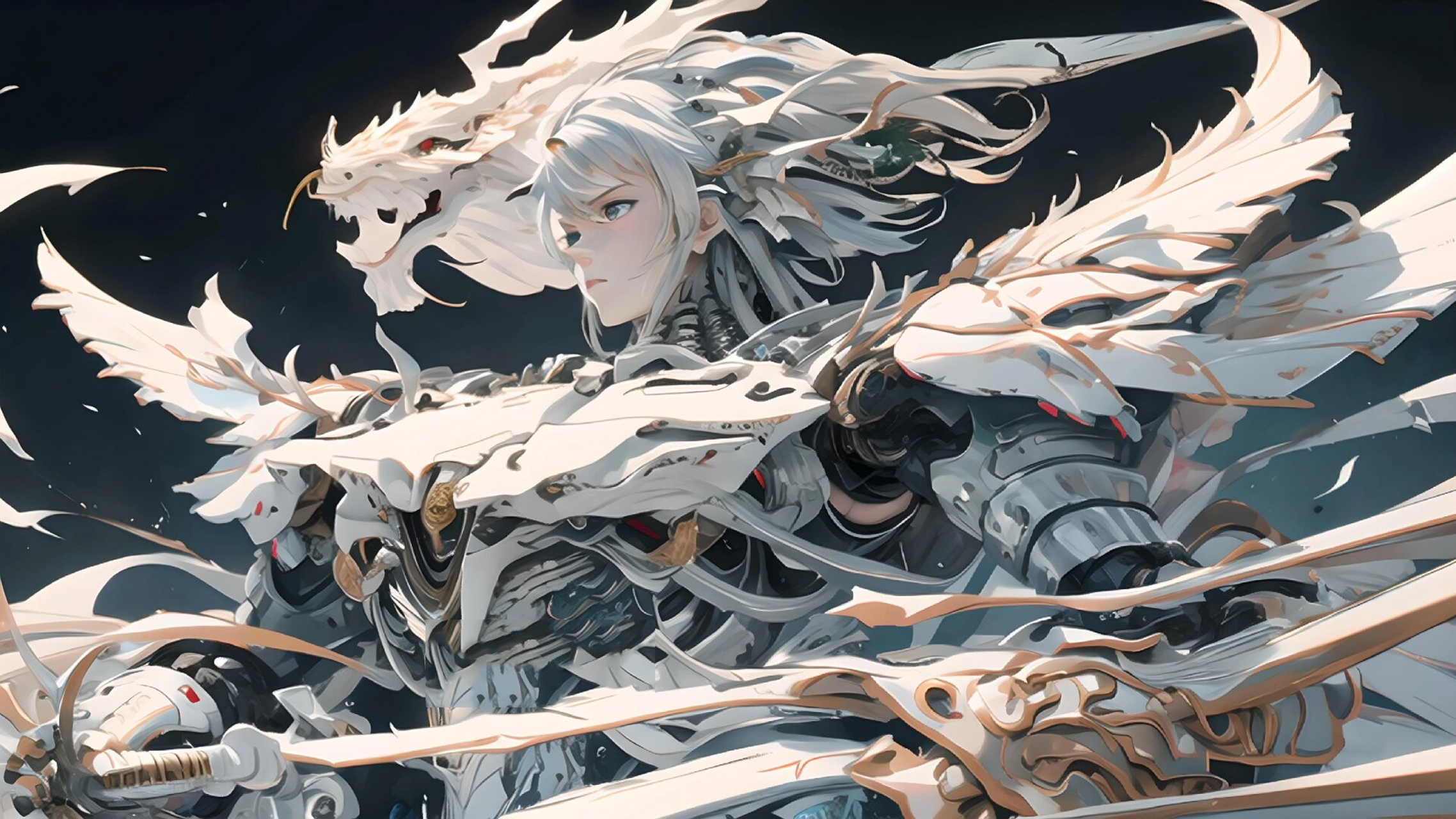 超高清壁纸(含一张电脑壁纸)机甲少女 超好看的机甲少女壁纸超高清