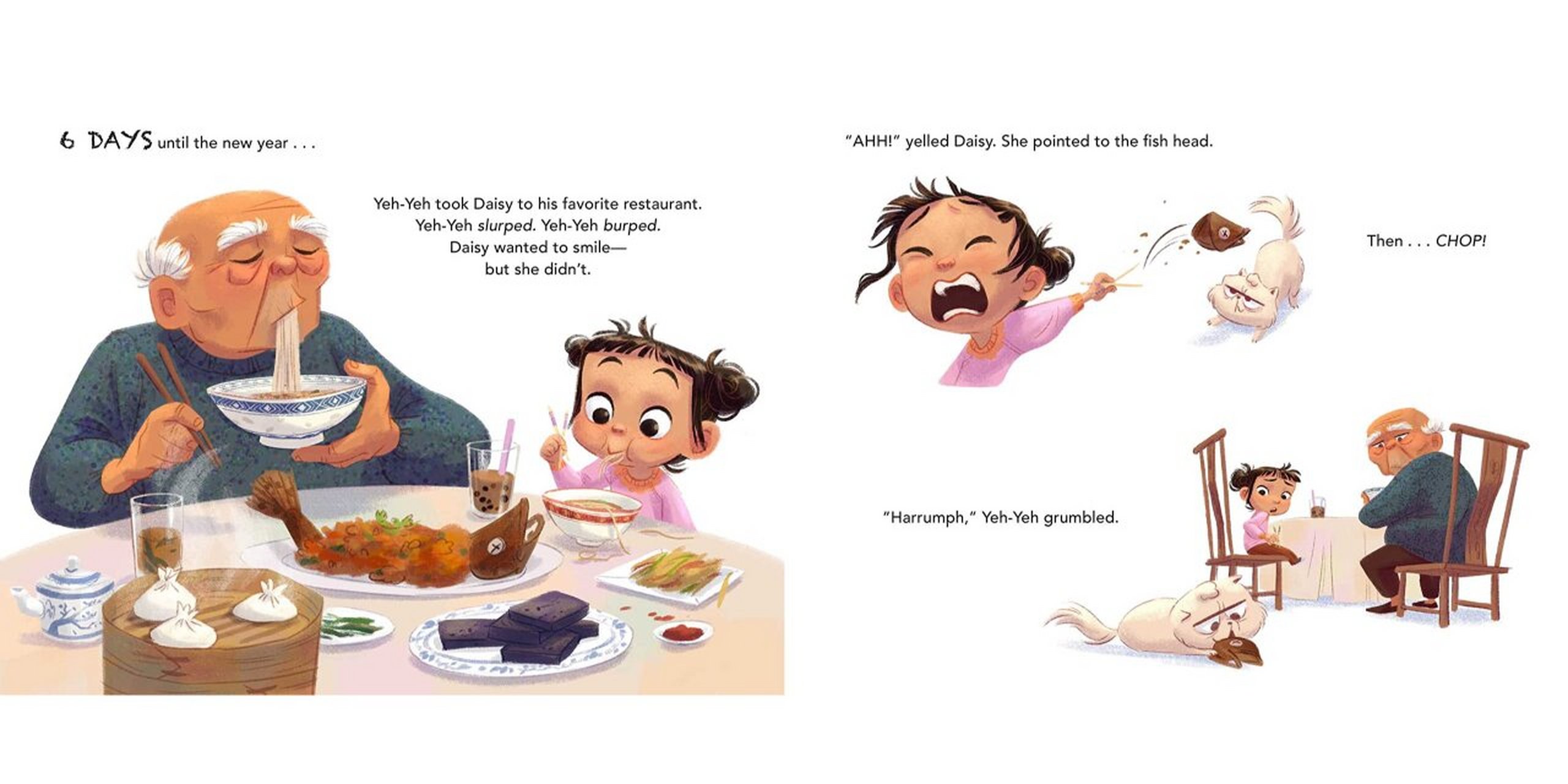 绘本推荐|grumpy new year和爷爷的新年 7615黛西