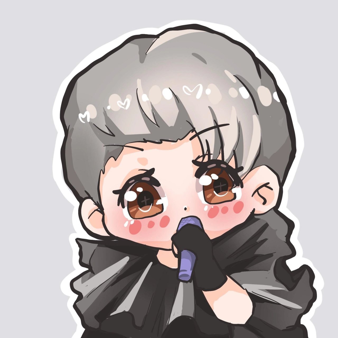 老薛头像更新啦 喜欢图的可以去wb汤圆派哦