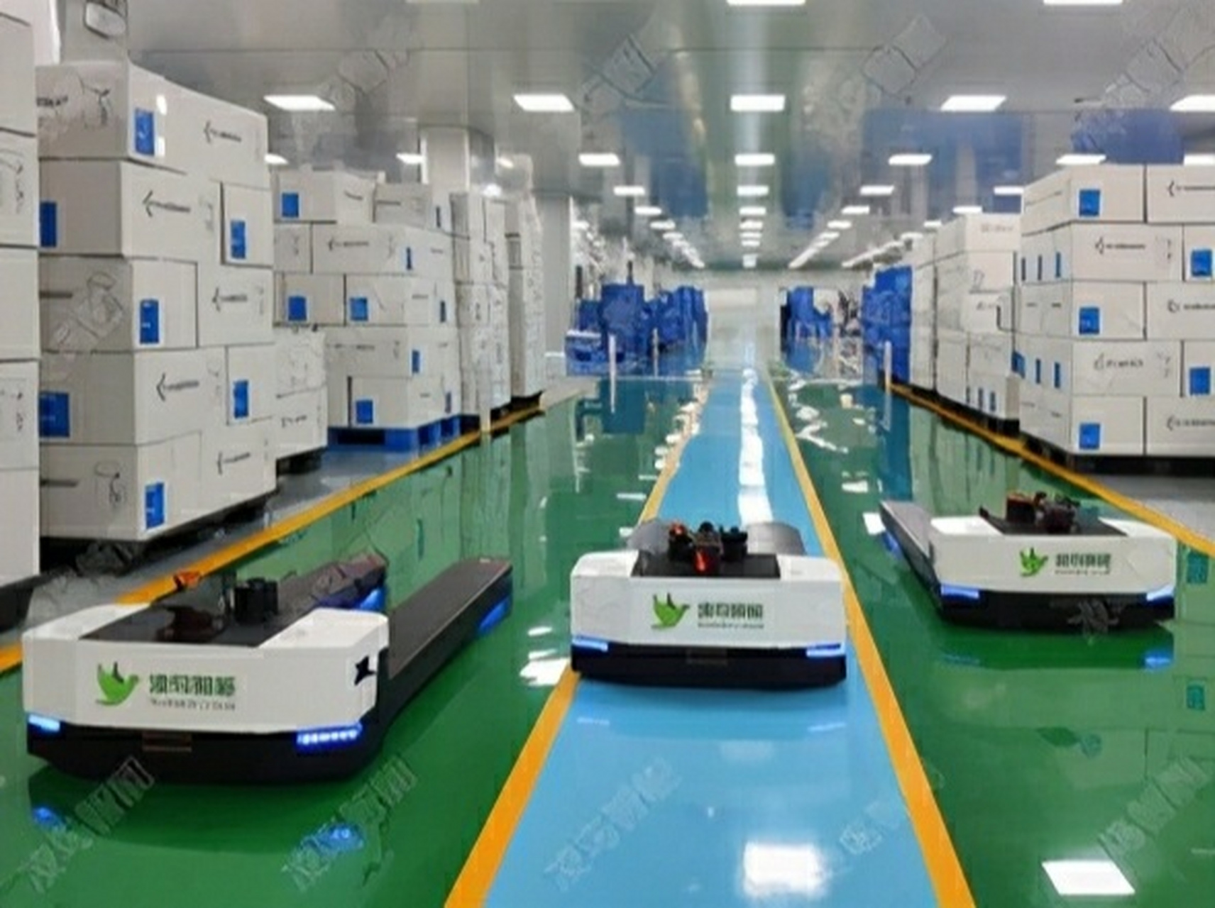 盤點agv小車的種類,引導方式及應用(上) agv簡介 automated guided