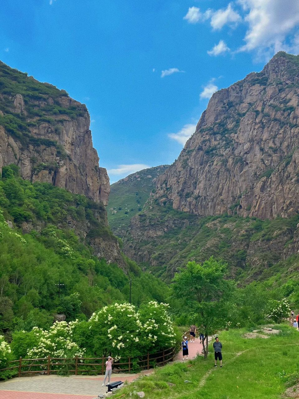 来张家口小五台山   位置:河北张家口蔚县的小五台山,爬山好去处.