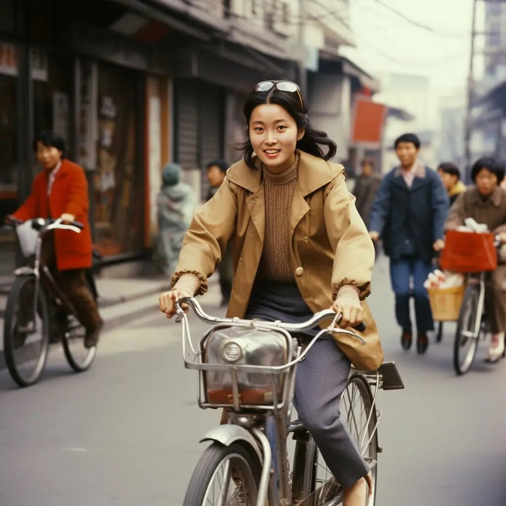 80年代青春记忆:骑行自行车的快乐时光