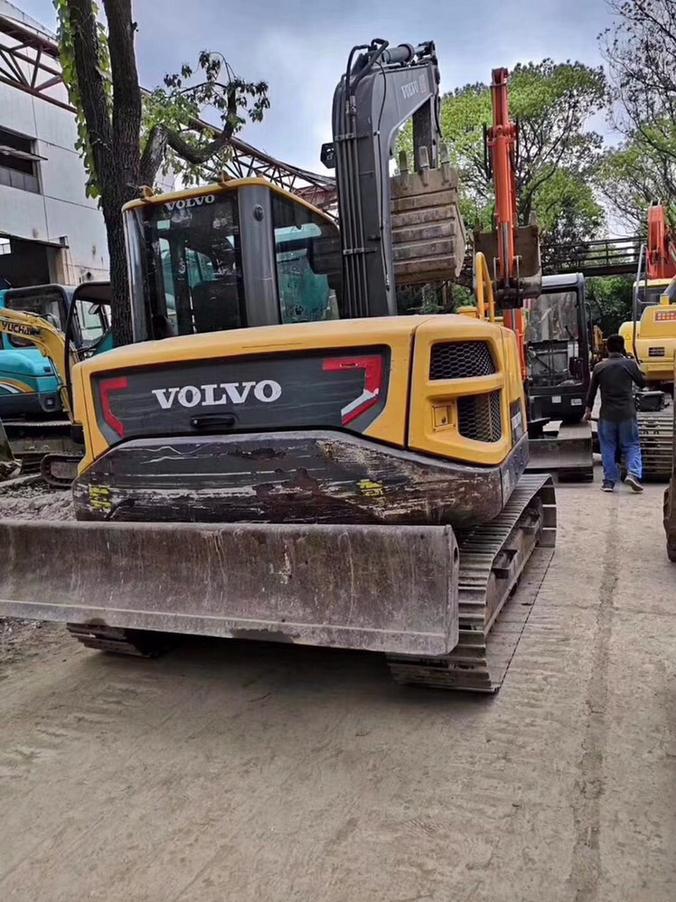 二手沃尔沃80挖掘机 #相册里最近的一张照片