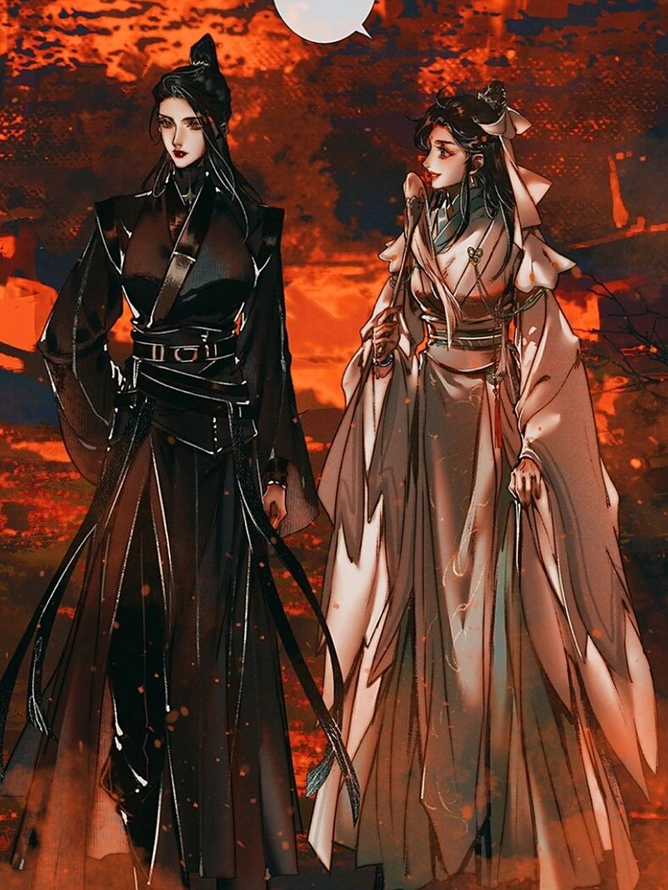 天官赐福真的好爱 师青玄和贺玄我的意难平!