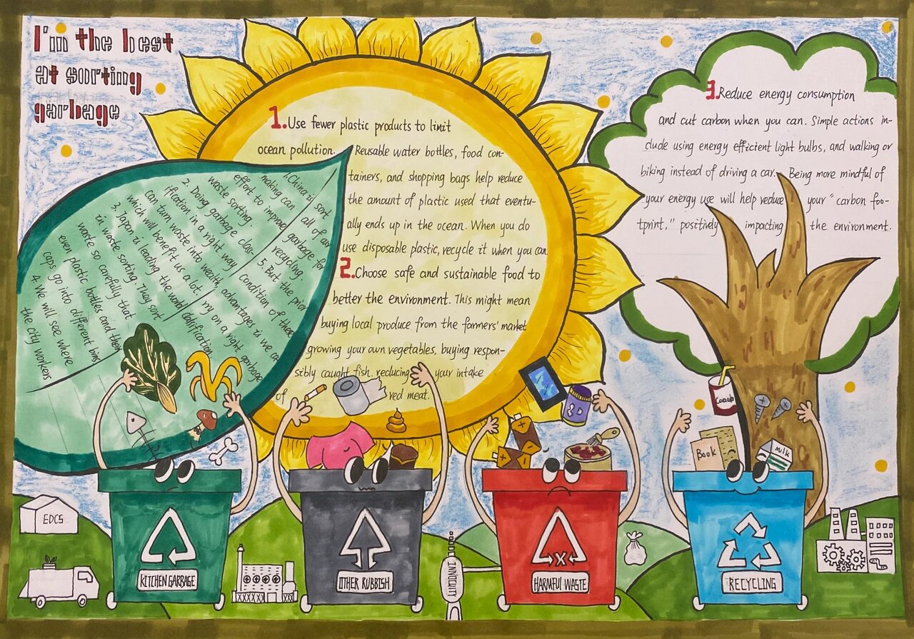 垃圾分类手抄报