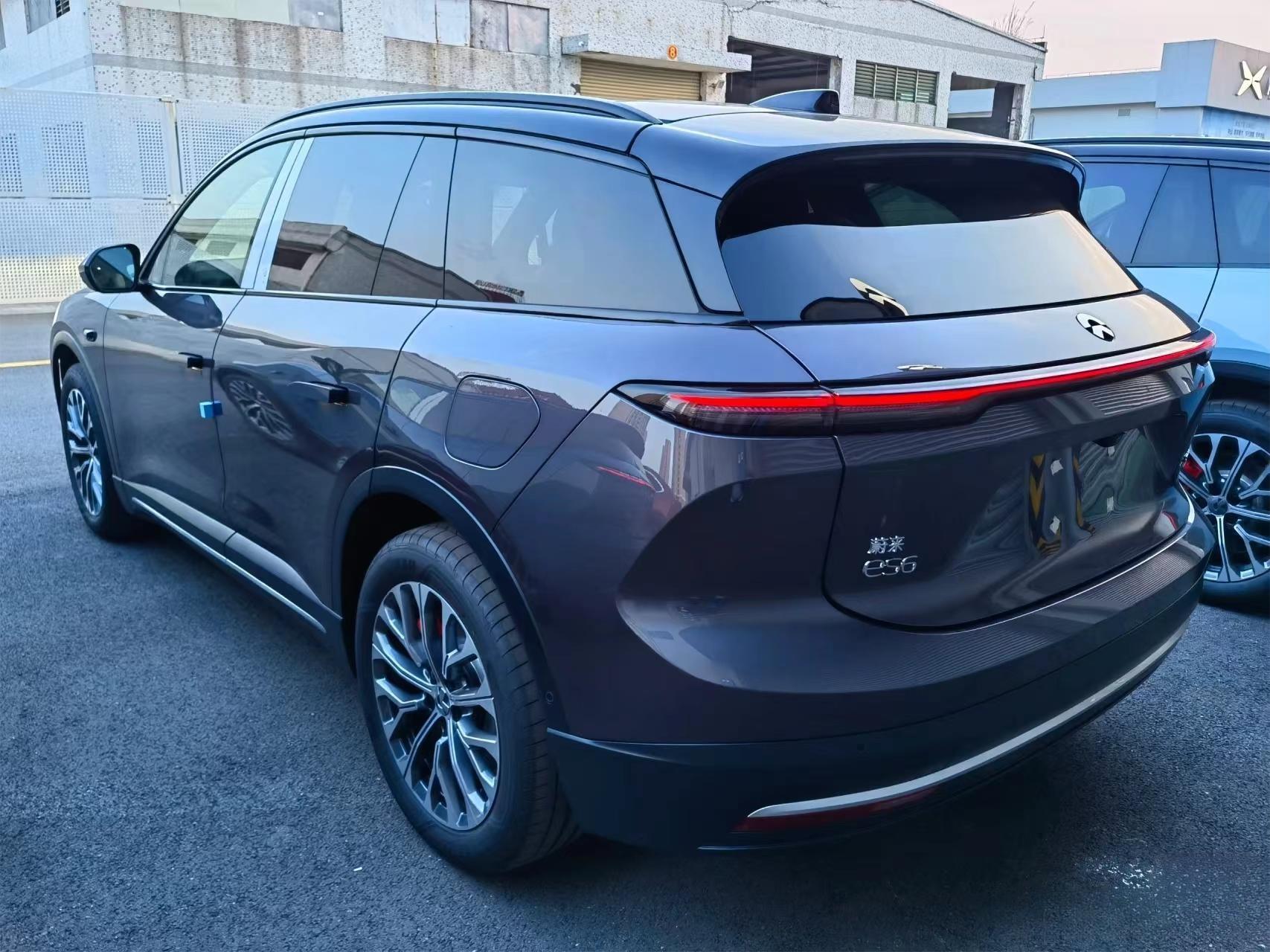 蔚来es6新颜色星云紫有实拍了,.