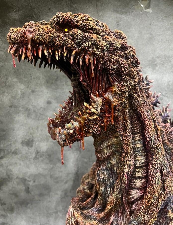 粉丝出题涂装创作之《丧尸哥斯拉》