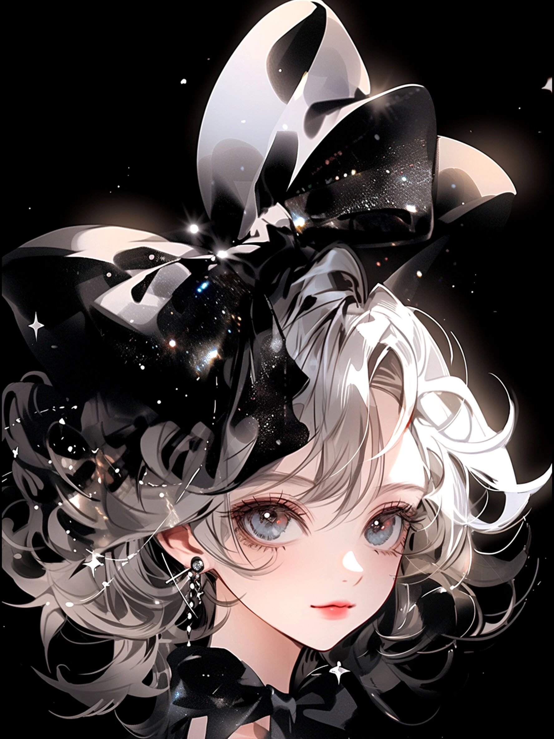 壁纸原创|暗黑系美少女壁纸～太好看了