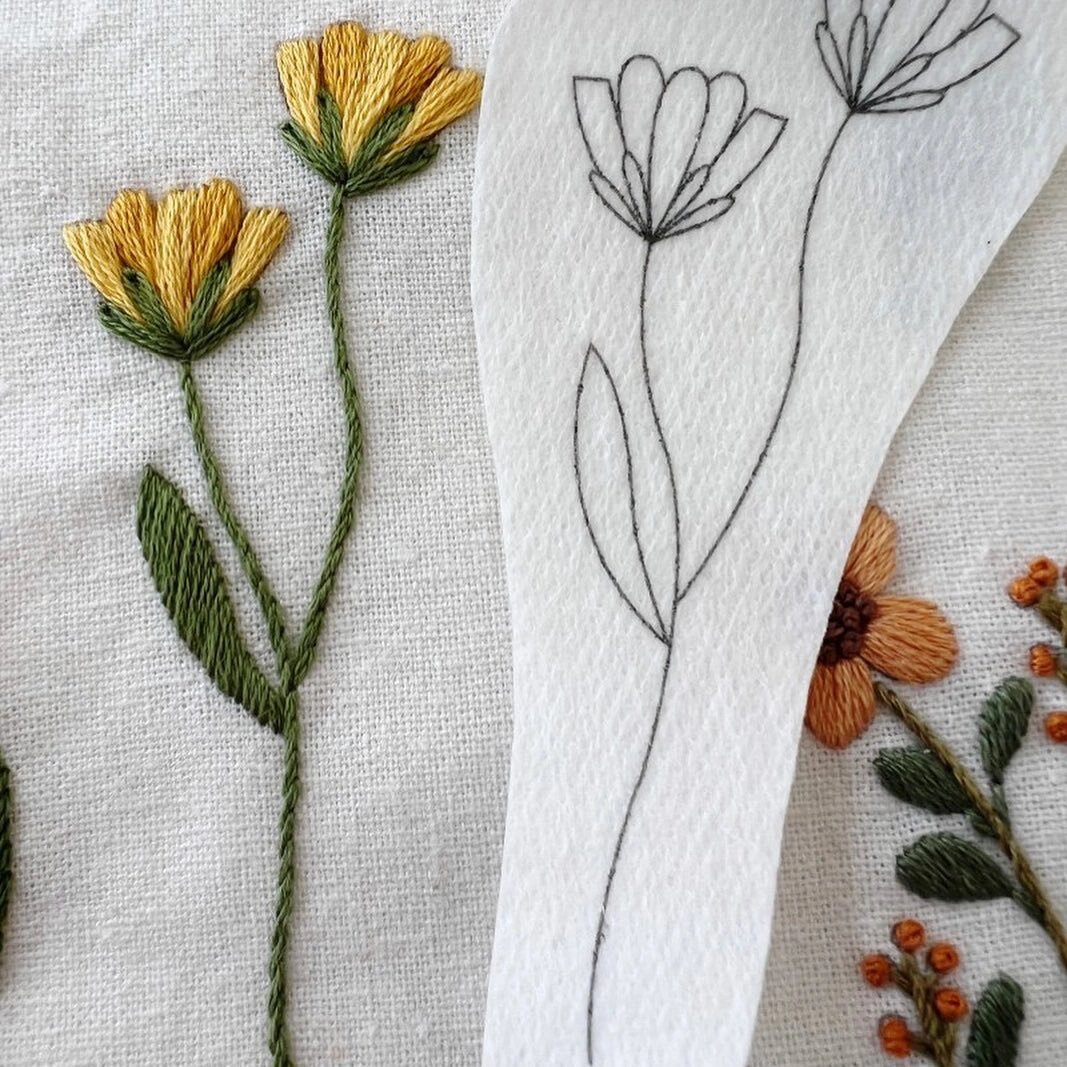 花刺绣|线稿很普通,绣品很惊艳😆