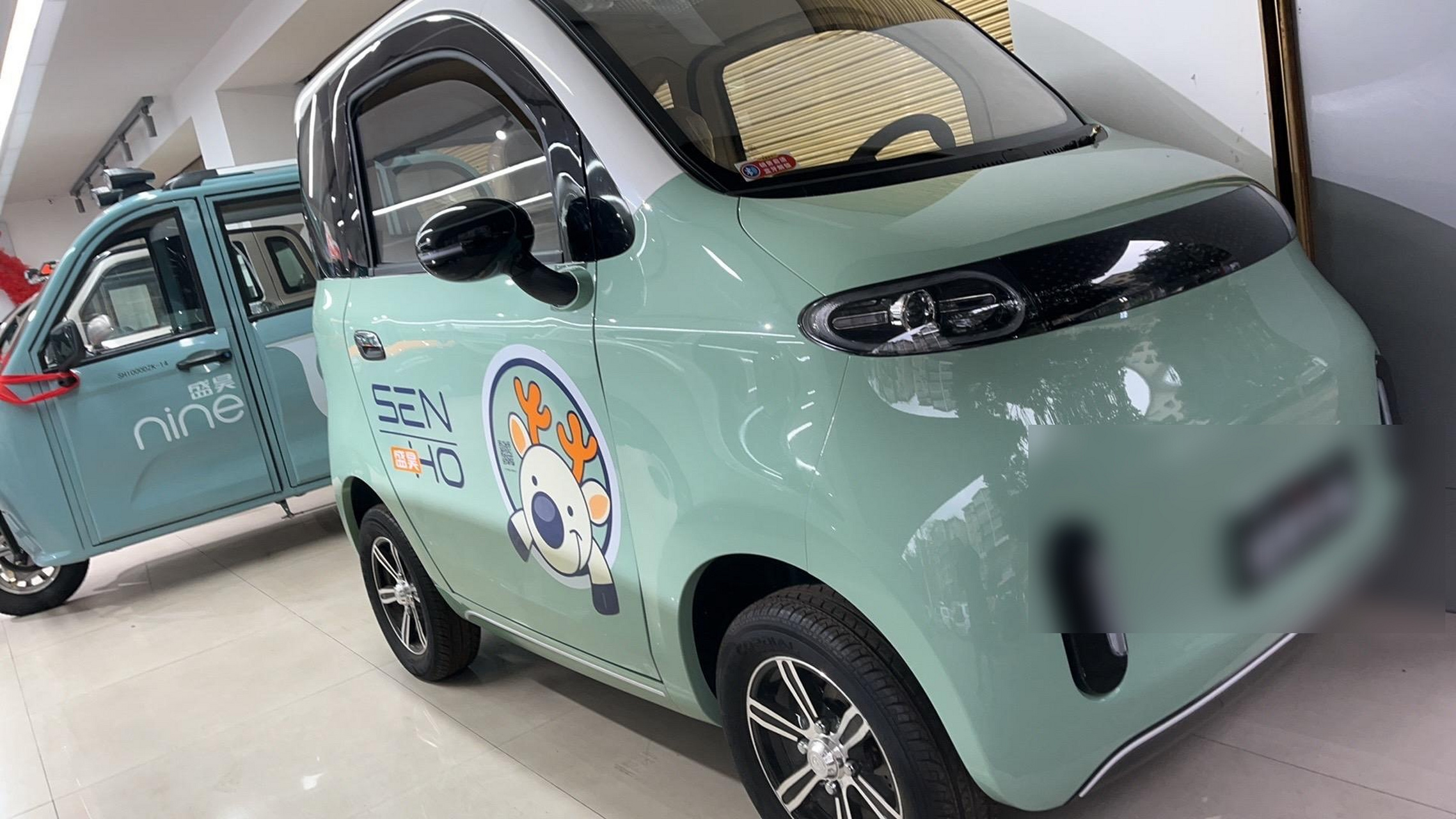 盛昊—-佩奇!低速四轮电动车!