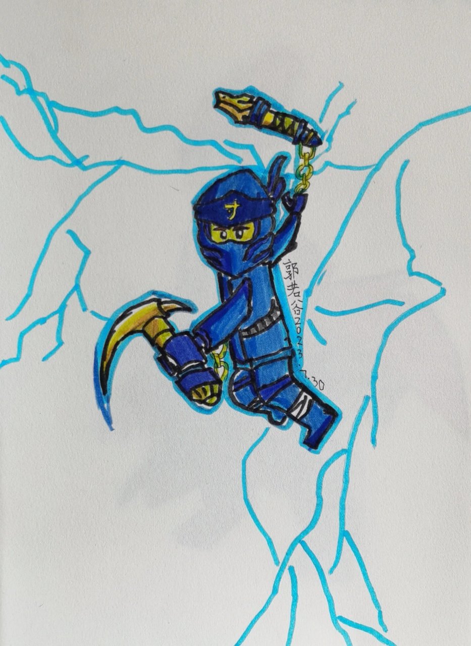 画幻影忍者31—杰 画幻影忍者杰