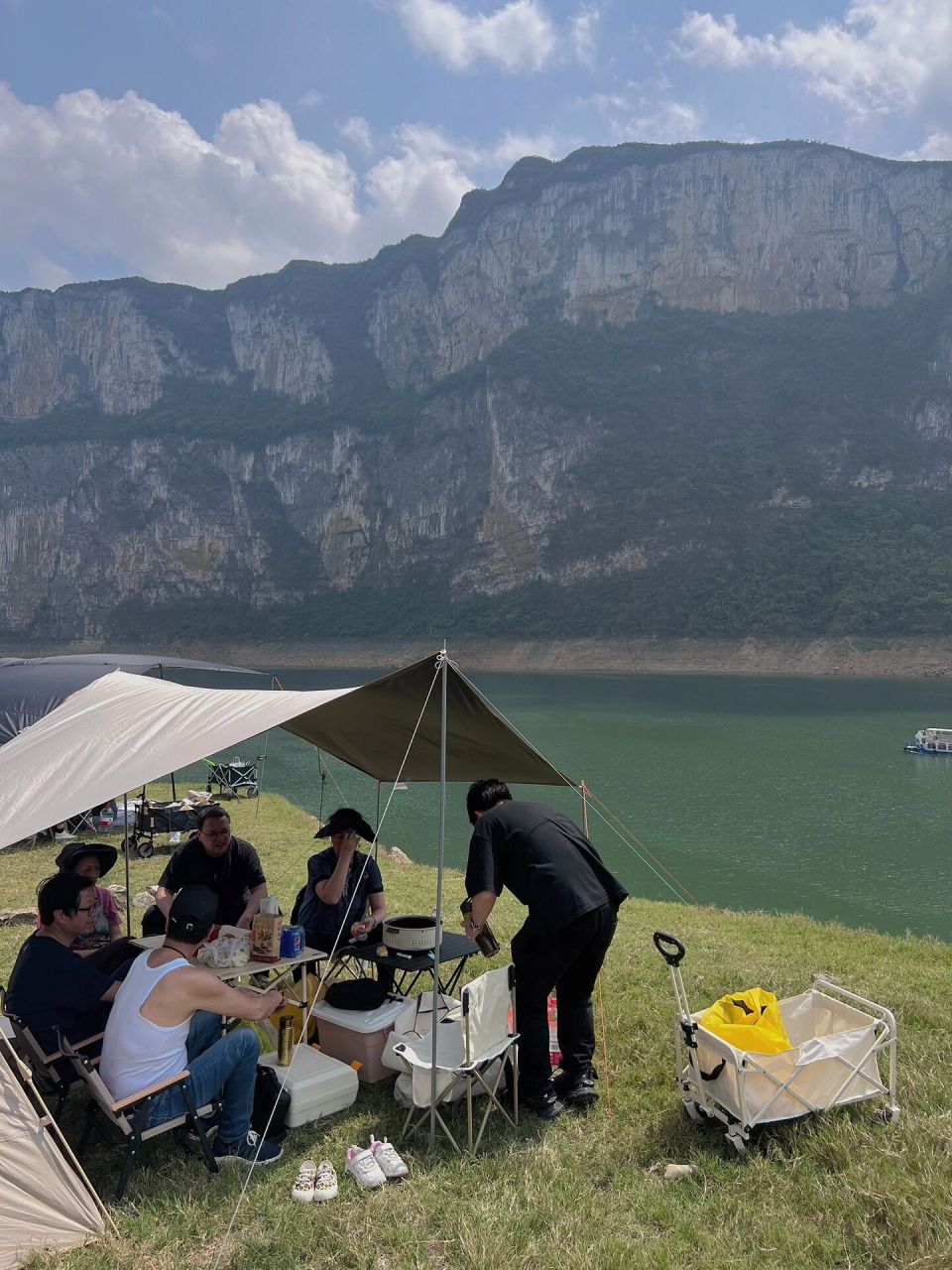 化屋基 露营好去处 导航乌江源百里画廊观景台,解锁最后一张图,下面是