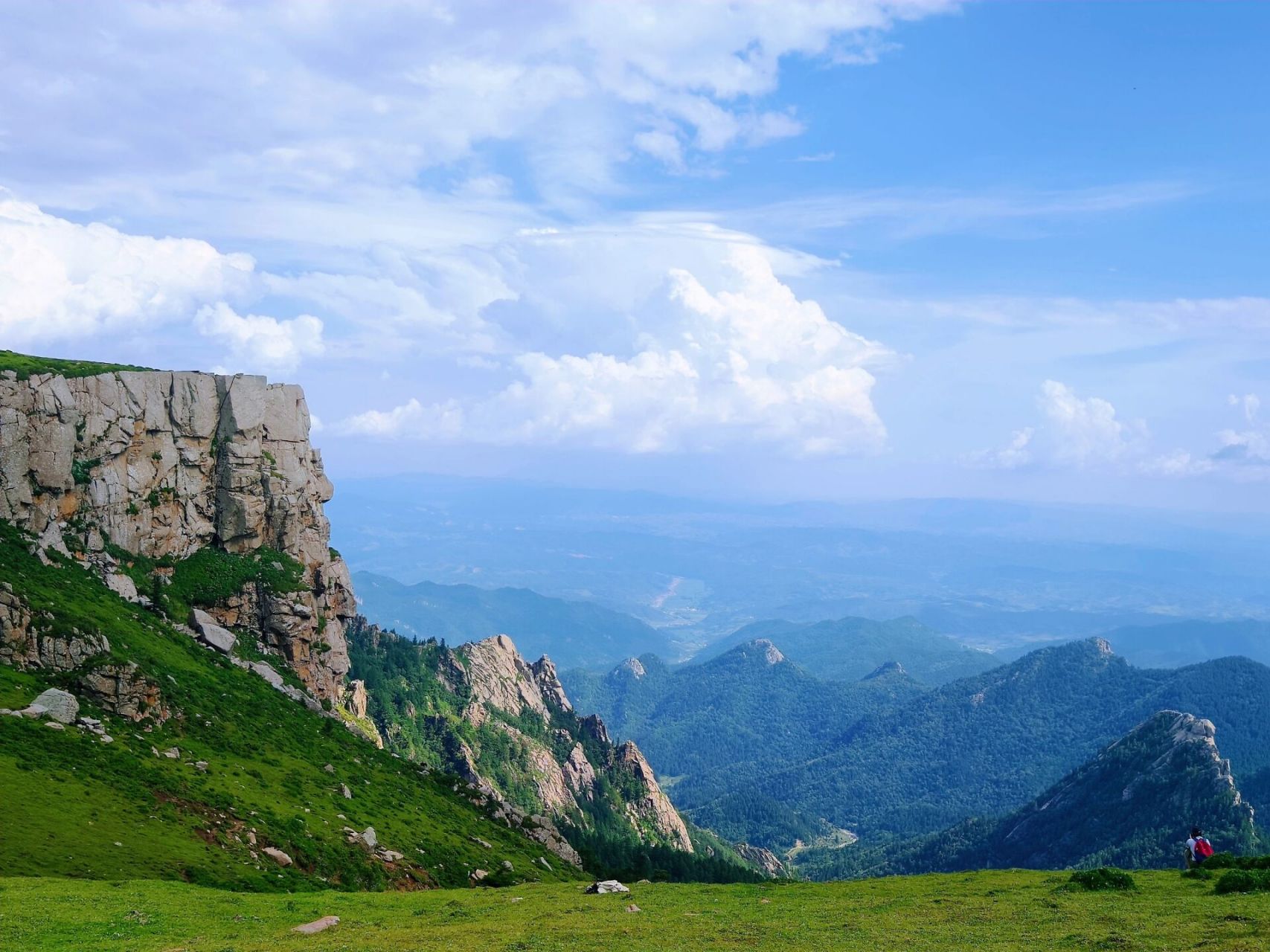 芦芽山马伦草原(下)不爬山的绝美景色 这次马伦草原发现了可以不爬