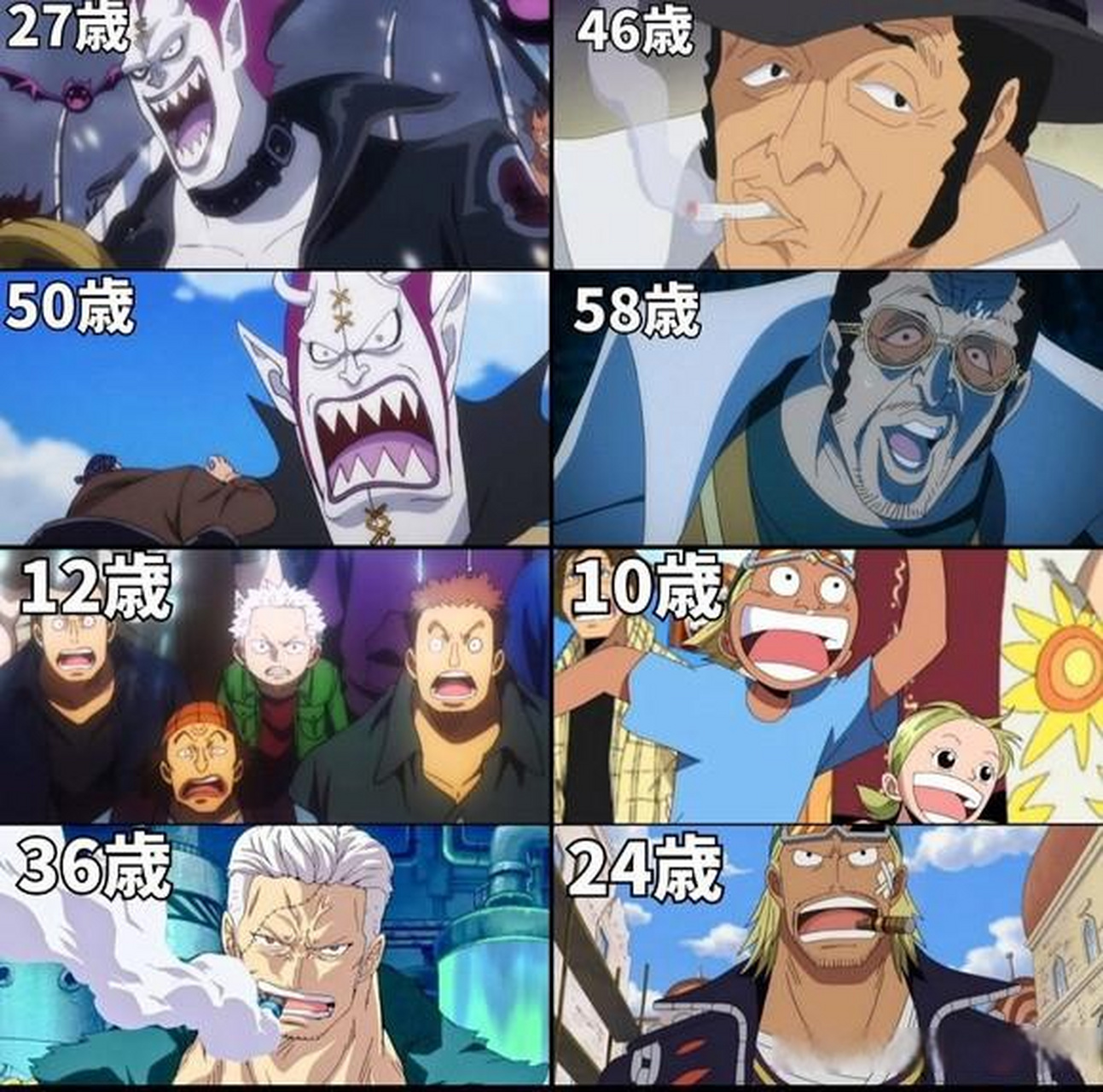 黄猿这么显年轻的? 海贼王二次元动漫