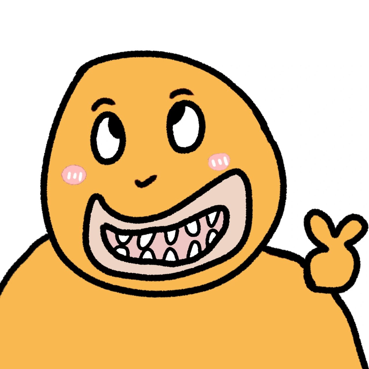 让老板失去沟通欲望的头像(o∆o) 我是一个憨憨, 爱吃小熊饼干, 没