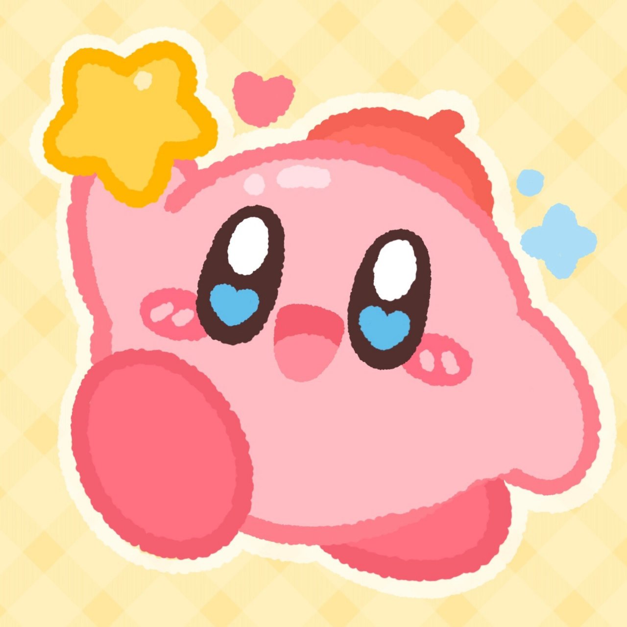 新画了一组星之卡比小头像哦🌟 喜欢滴姐妹欢迎用用!