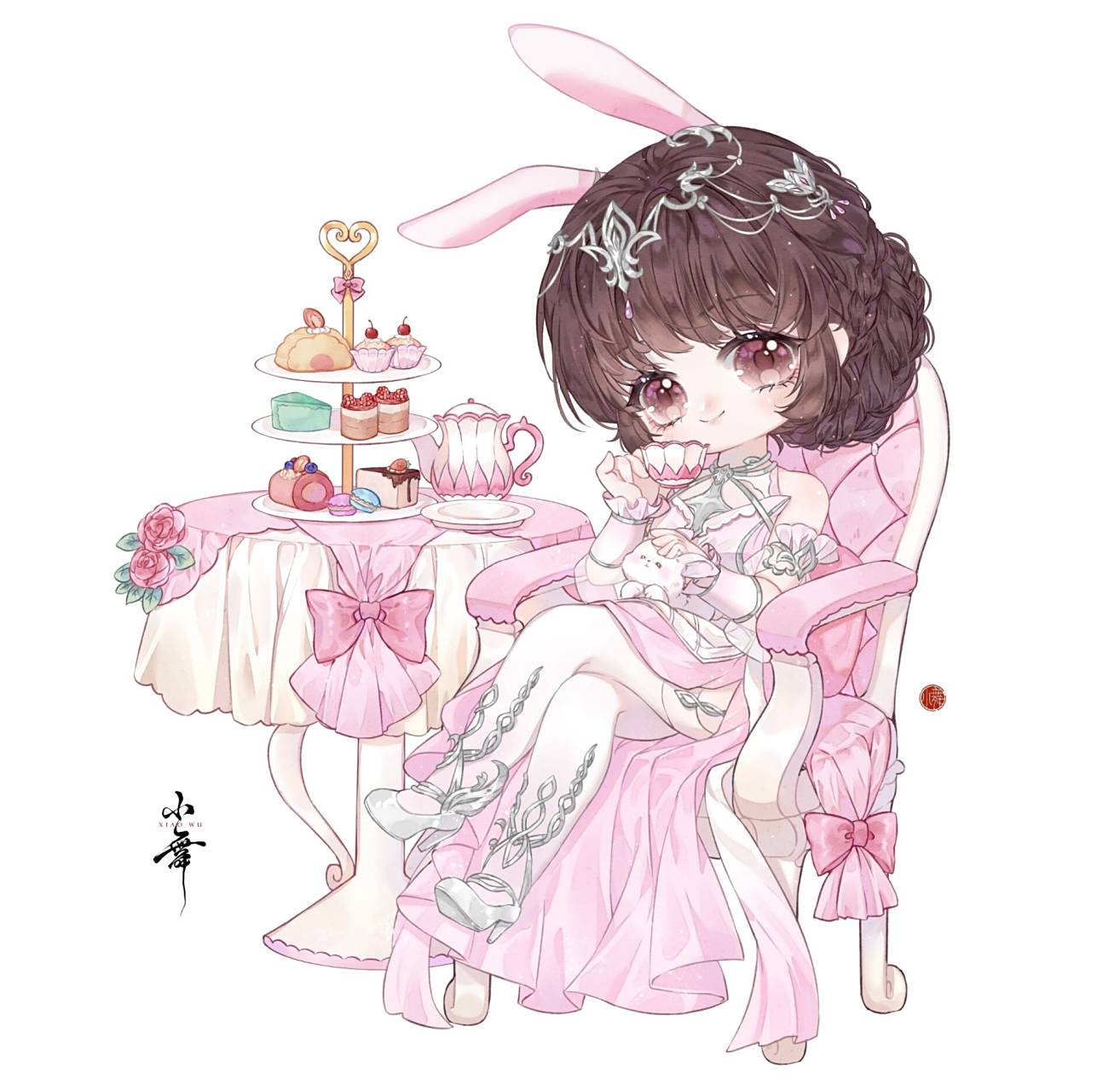 q版·小舞    # 	 96sweetie 	 周一好78 甜蜜来袭,请接收93