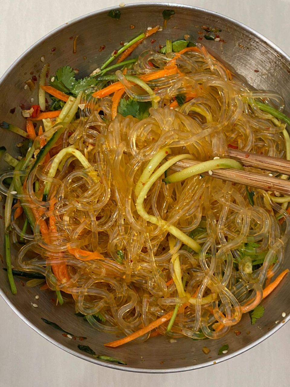 凉拌素海蜇丝6015清凉爽口,魔芋素食低脂低卡 天气开始热了,不想