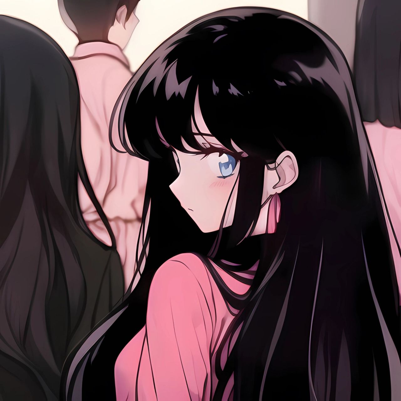 复古旧漫头像pink