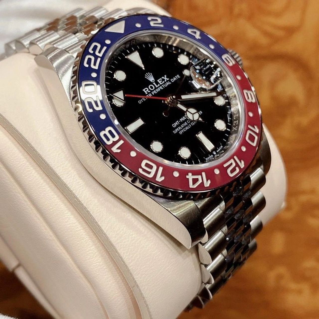 劳力士可乐圈 劳力士可乐圈 126710 格林尼治型系列 钢壳带可乐圈