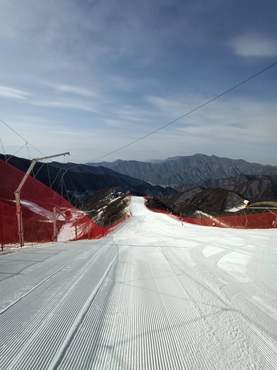 冬奥会高山滑雪中心图片