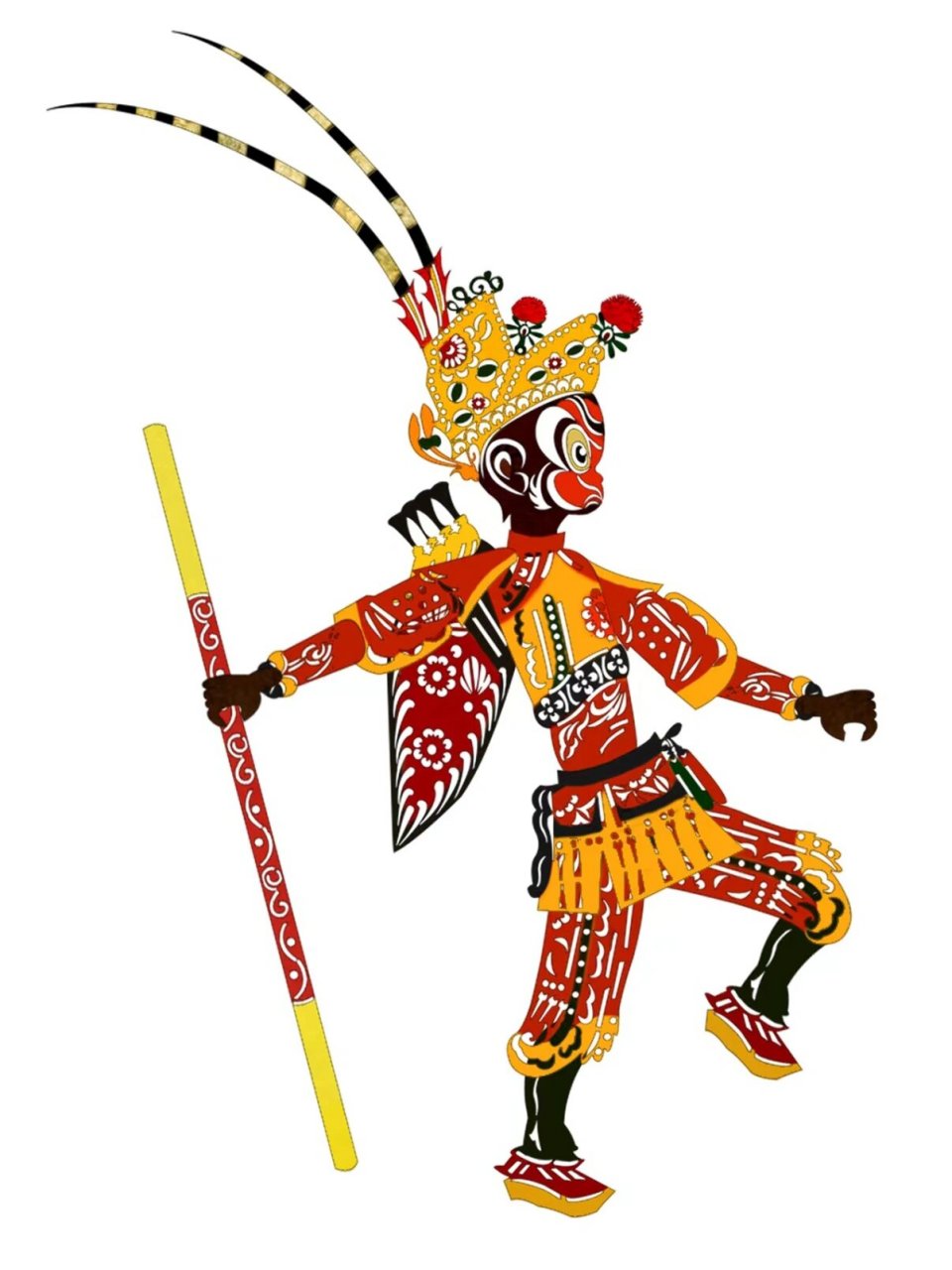 原创皮影 西游记 齐天大圣 孙悟空 大圣归来了 原创不易,请勿抄袭