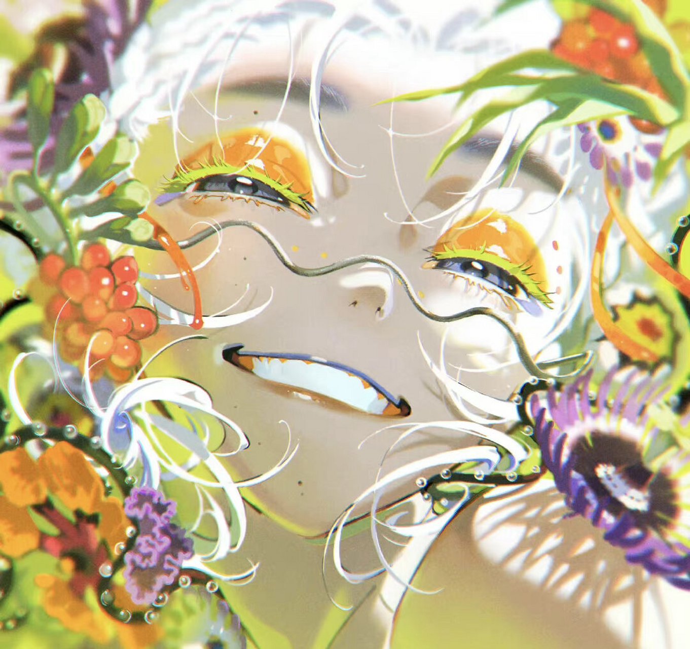 插画|个人风格超级浓的日本插画师米山舞