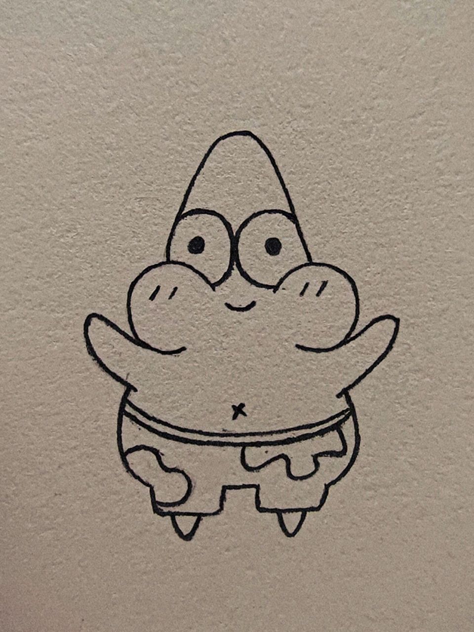 一期海绵宝宝简笔画