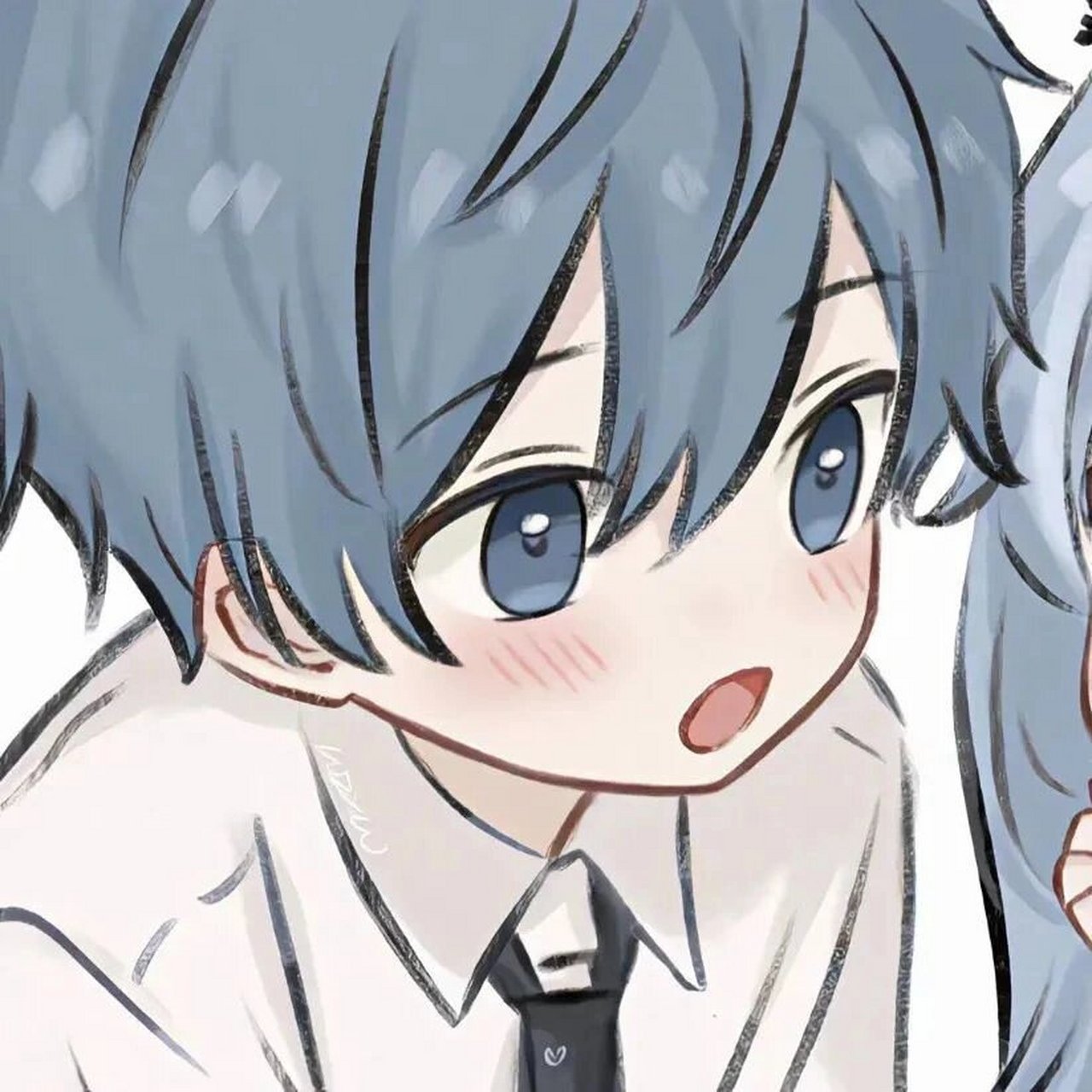 超可爱超奶的情侣头像 遗憾的事情太多了,所以没关系,尽力就好.