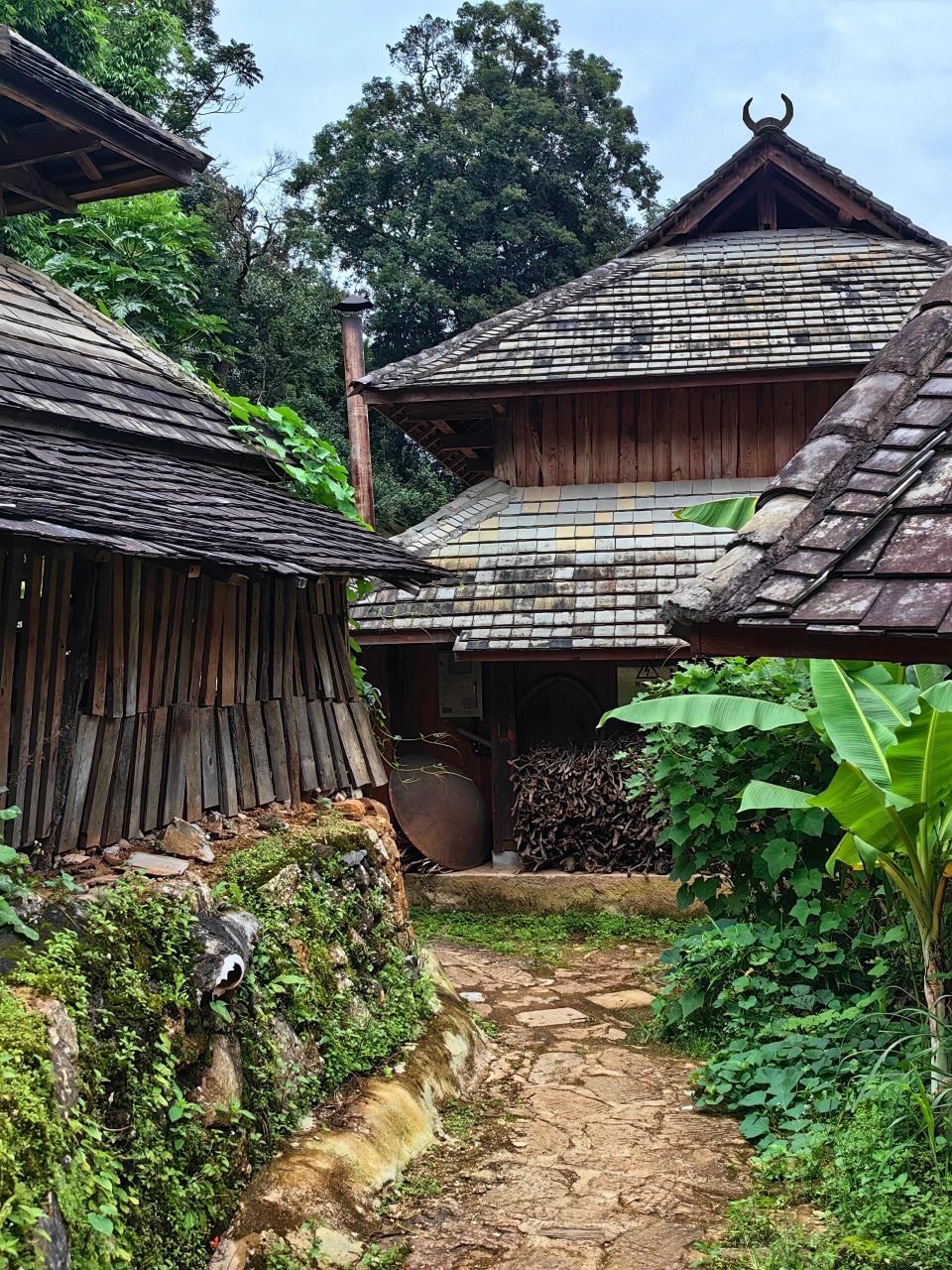 西双版纳小众景点:景迈山翁基糯干古寨 这两个古寨其实不在西双版纳