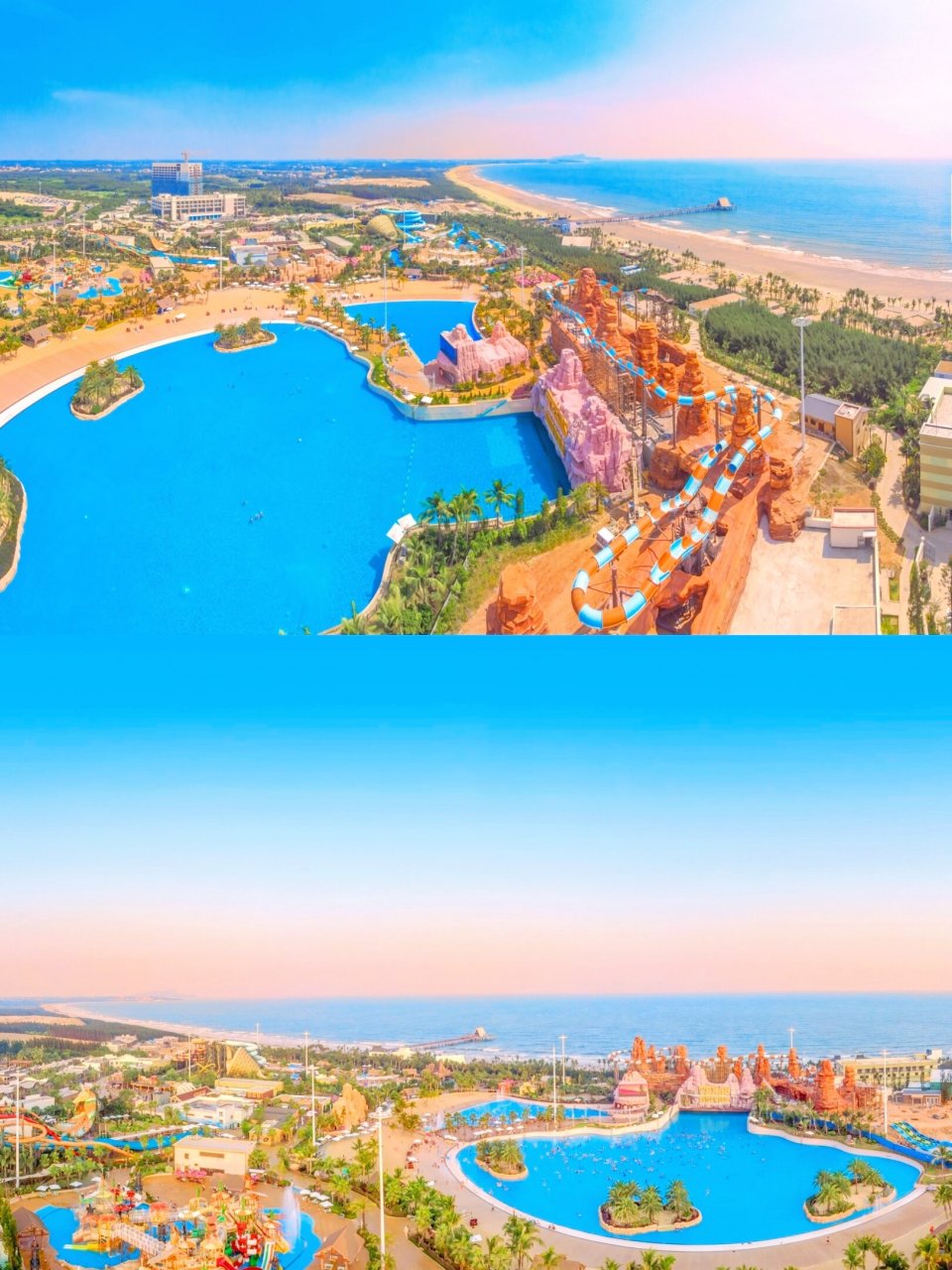 湛江海田温泉 | 毗临海岸线无边际泡池 海田温泉99|  8715海天