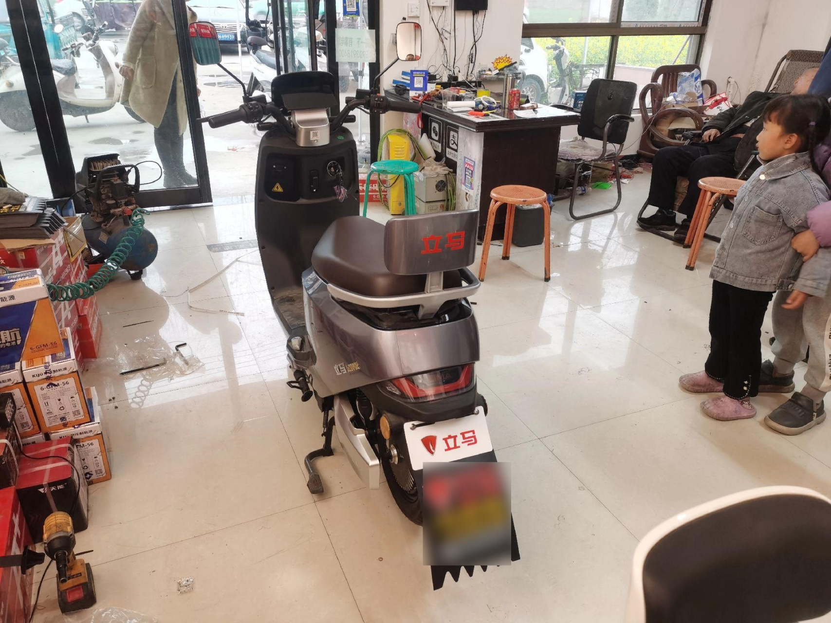 立马h8/1500w大电机/前后大碟刹.跑的快跑的远的电动车齐村立马电动车