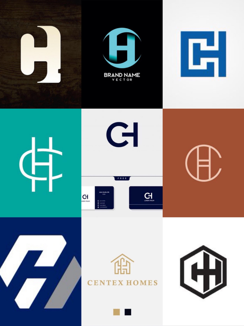 字母logo系列