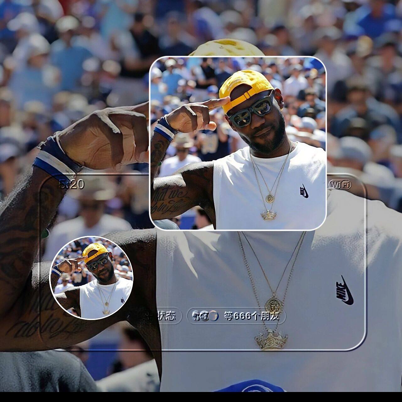 nba球星头像——勒布朗詹姆斯(詹蜜必备头像)