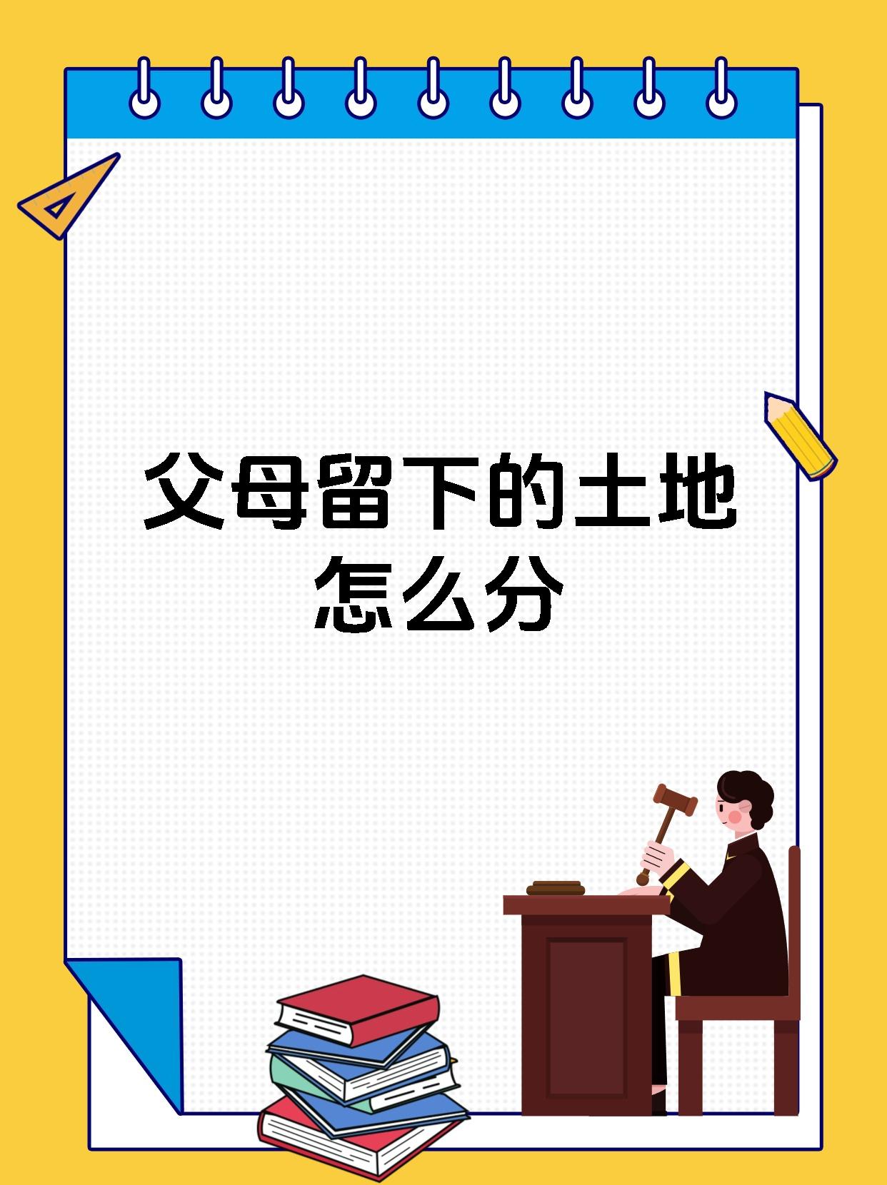 父母和儿子分户土地怎么分