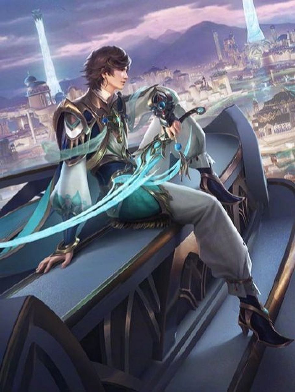 王者新英雄暃又帅又有腹肌 新英雄暃一共7张海报和宣传图了,物料是真