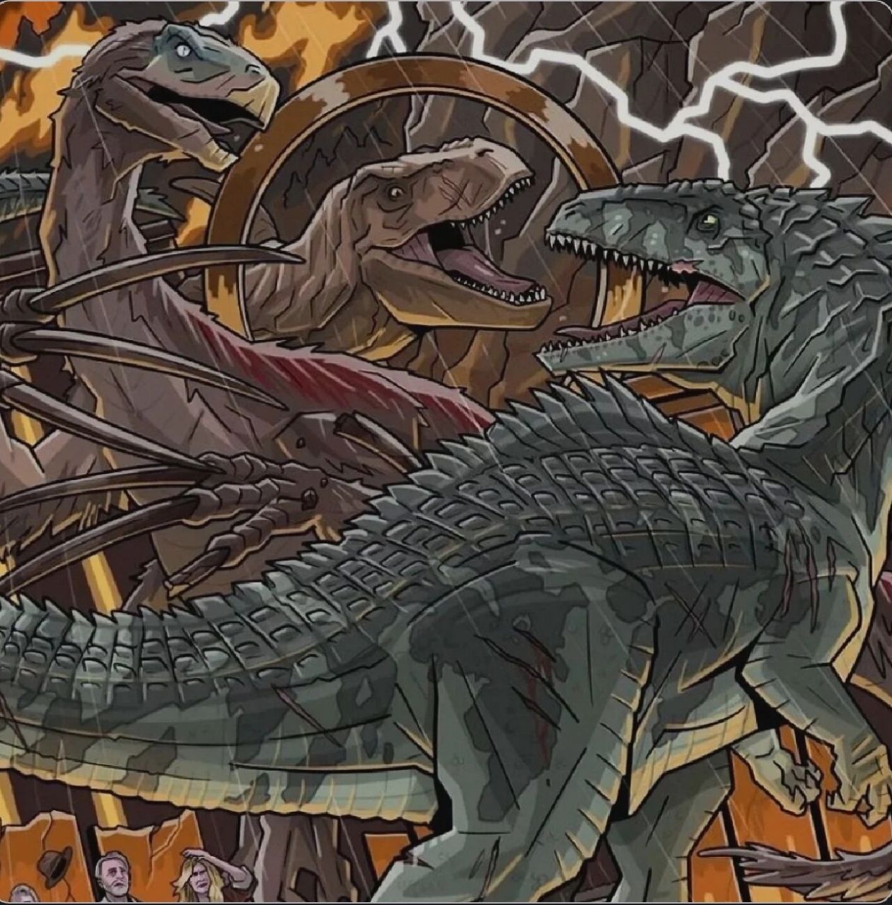 盘点一下《侏罗纪公园/世界系列》的恐龙2 南方巨兽龙:南巨是biosyn