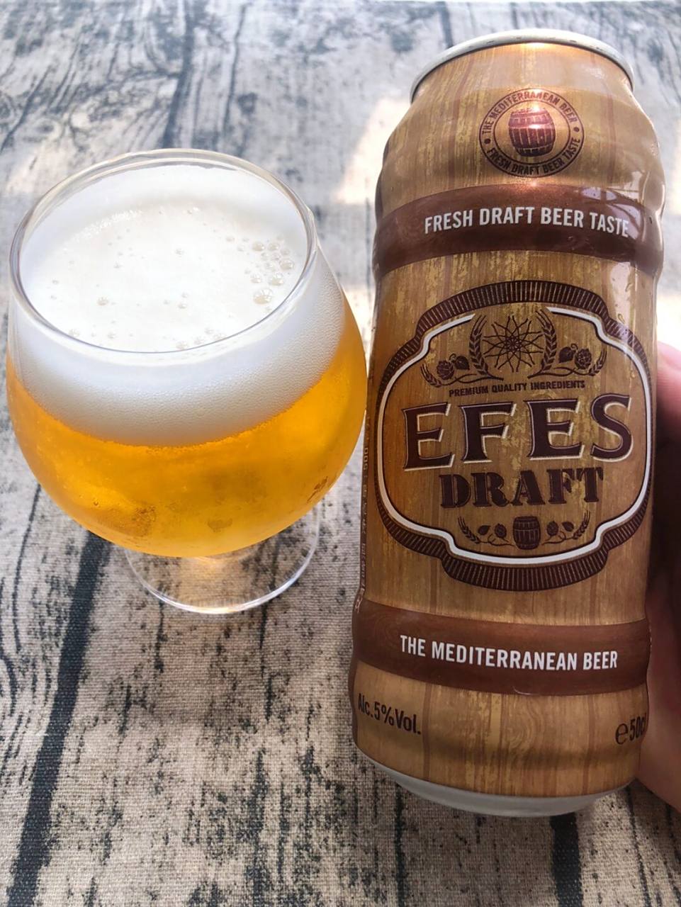 酒单——安纳托利亚·艾菲 96超市里常见的一款啤酒,土耳其的艾菲.