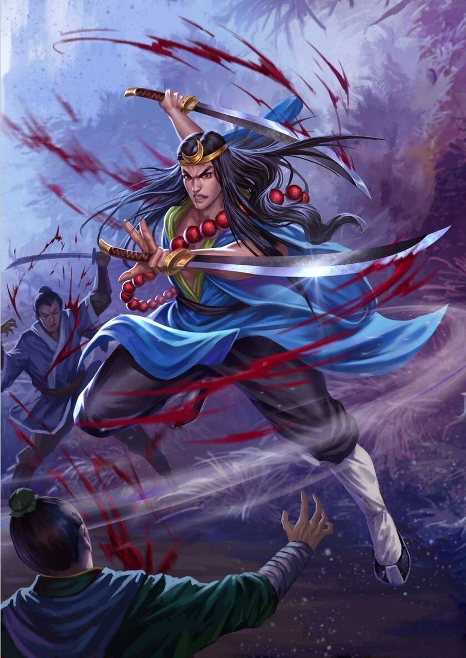 水浒重绘 行者武松 来了来了 延士声华似孟尝,有如东阁纳贤良.