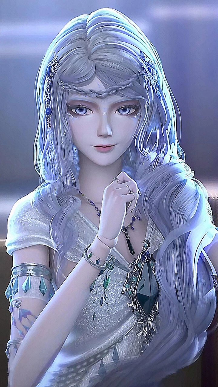 叶罗丽银尘仙子的颜值真高! 她的美貌足以让世界为之倾倒.