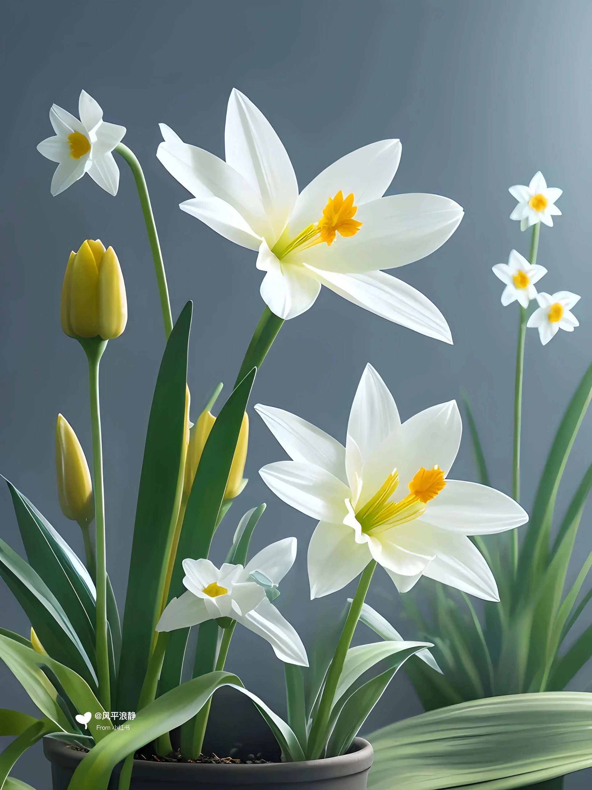 水仙花花语
