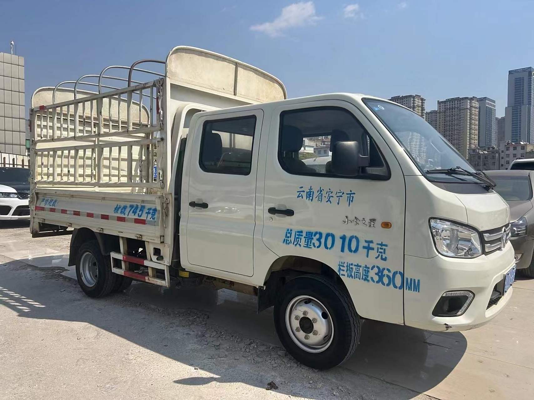 0t柴油双排后双轮