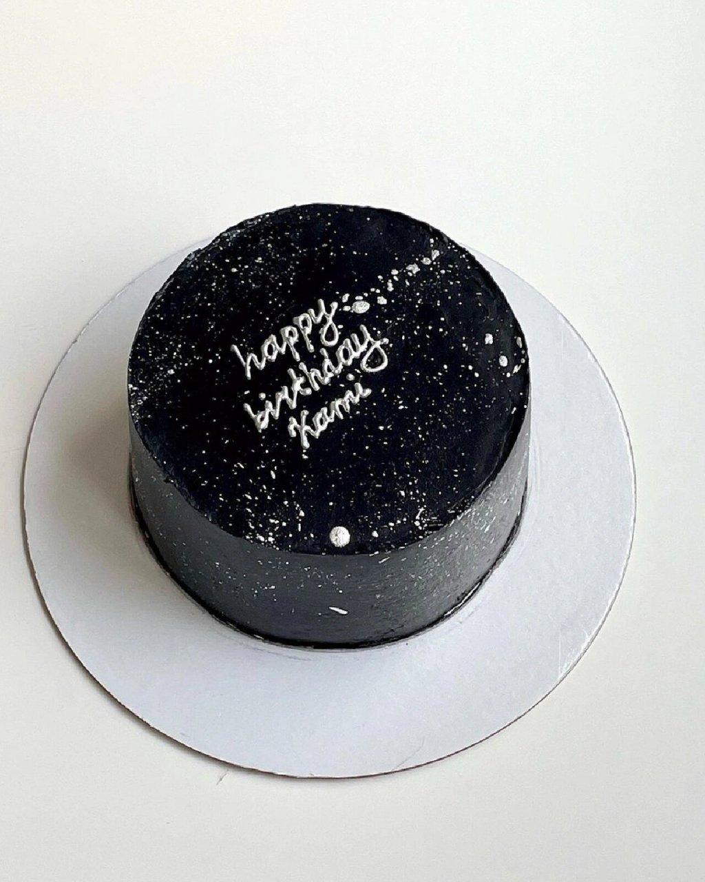 暗黑系ins风中性蛋糕94男士蛋糕分享 简约黑色系生日蛋糕～ 高级