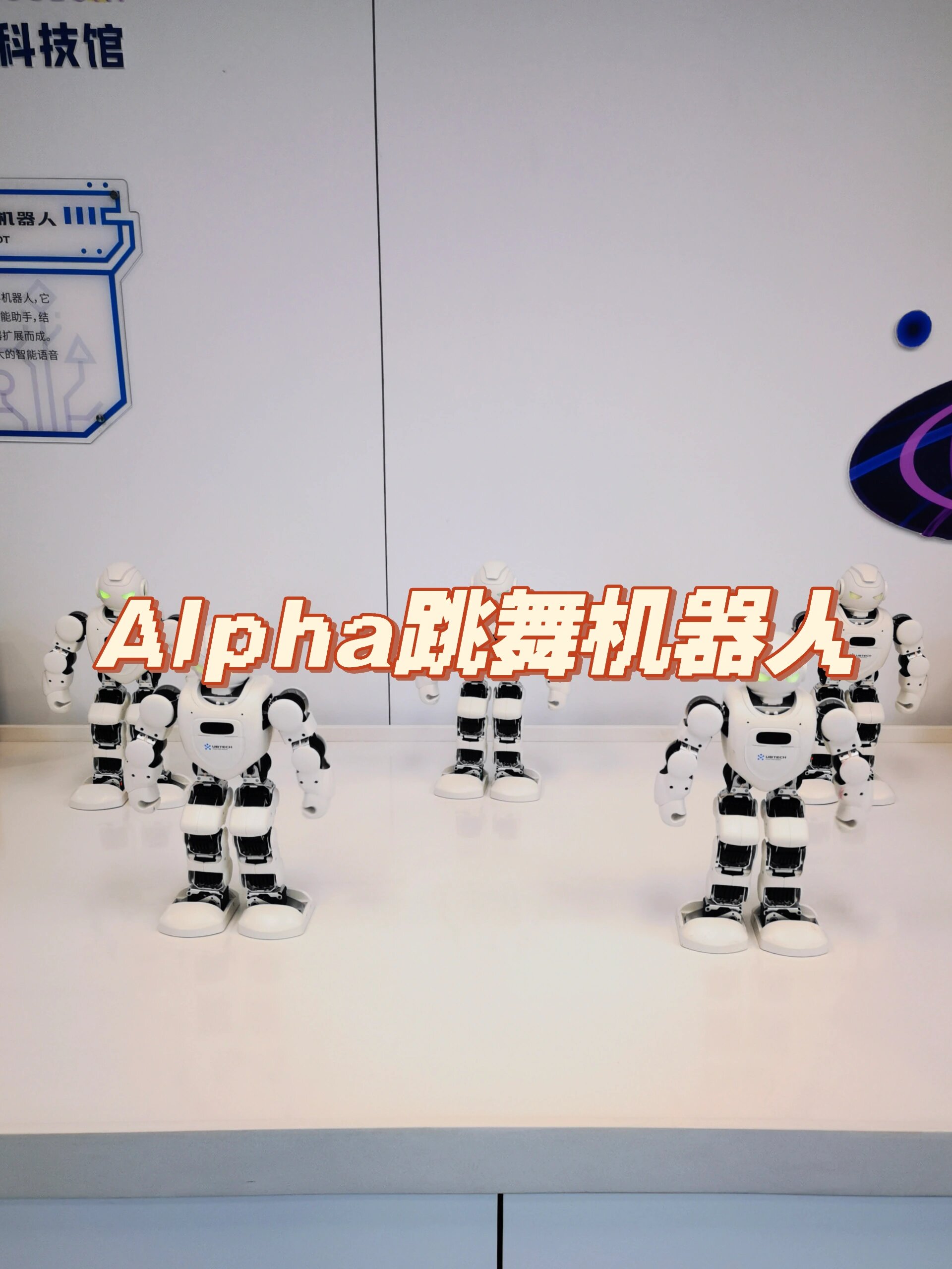 跳舞机器人show time 叮当叮当跳个舞吧,随着语音的发出我们的阿尔法