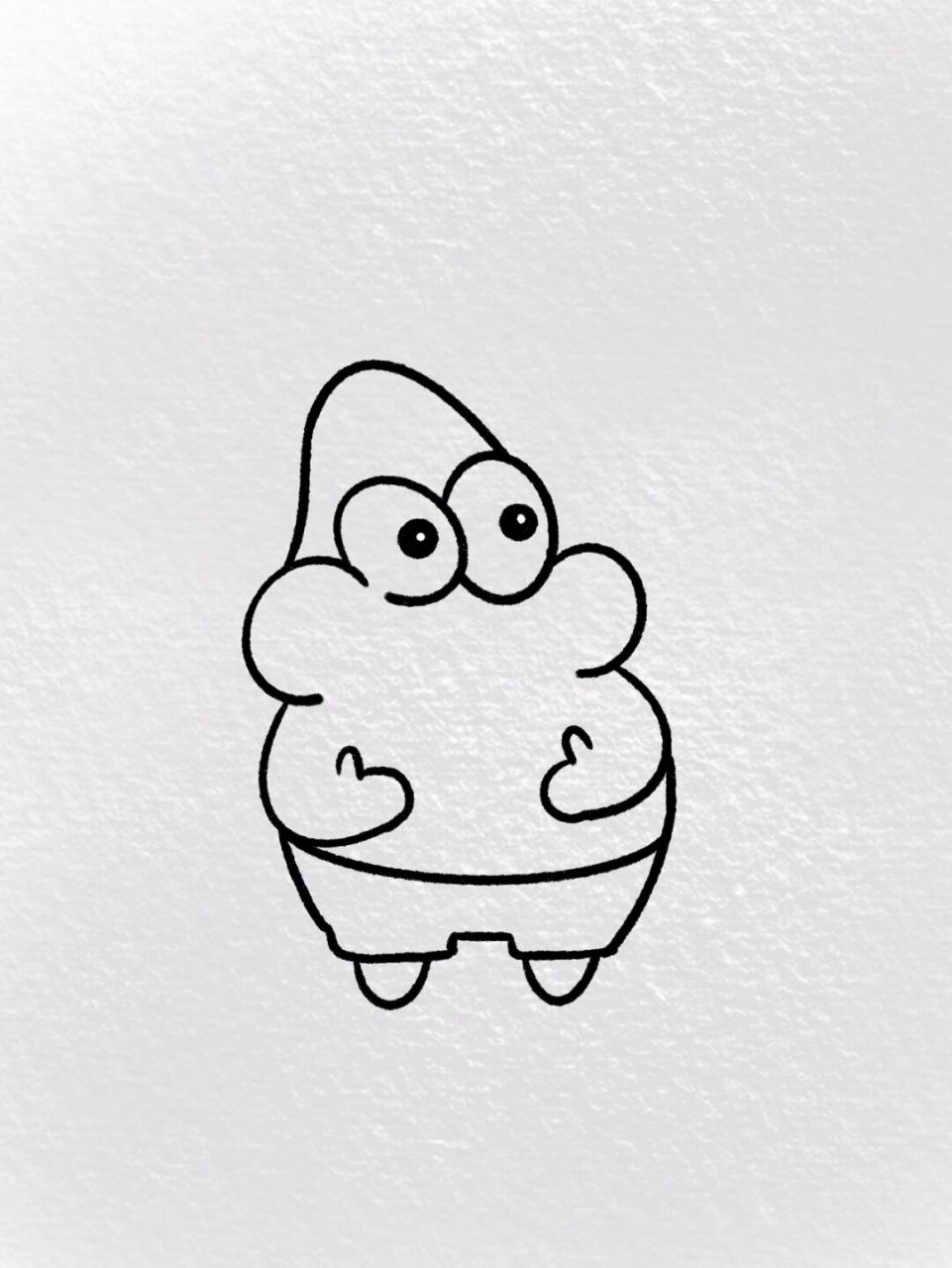 简笔画|派大星说顶呱呱91 #procreate绘画# #可爱简笔画# #每日一画