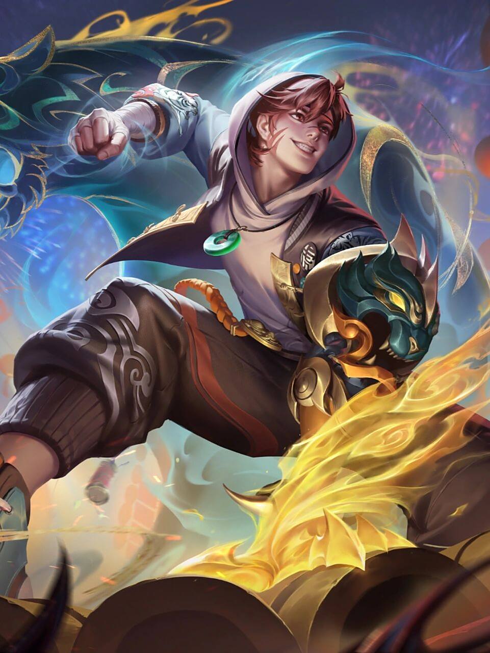 超清画质王者荣耀裴擒虎皮肤壁纸