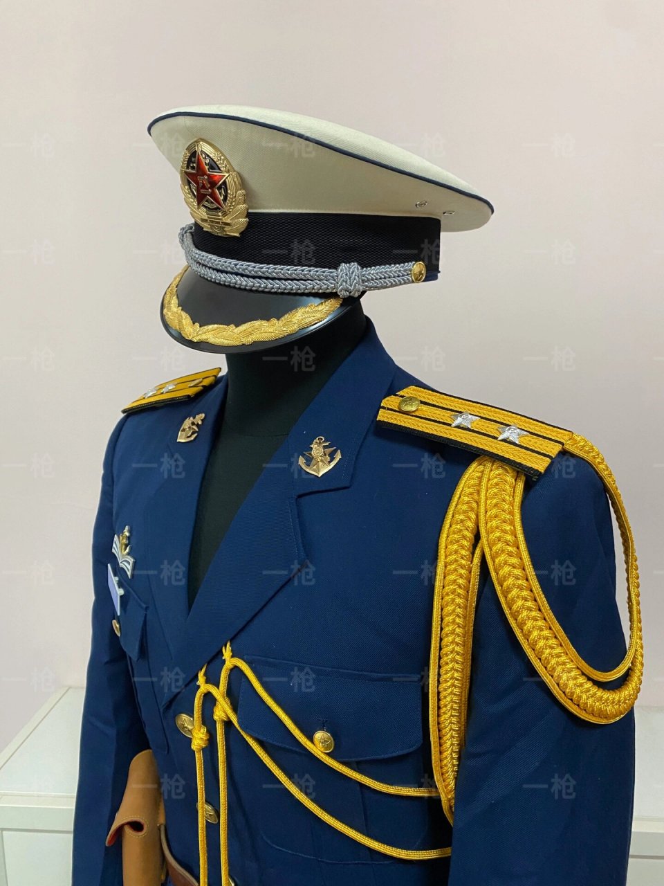 我军97式海军藏青常服,军官篇.